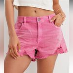 Aerie Daydream Denim Distressed Vintage Soft Short in Pink Fuchsia - size XL Photo 8