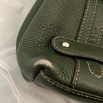 Tignanello Olive Green Leather Shoulder Bag Photo 13