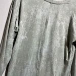 RBX Live Life Active Sweatshirt Women M Green Tie Dye Stretch V Photo 3