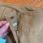 Tracy Evans  tan beige faux suede pants Photo 1