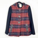 Anthropologie ELEVENSES Berwick Wool Blend Front Pockets Button Closure Coat Photo 0