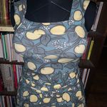 Effie’s Heart pear S square neck full skirt pinup girl knit sundress Green Photo 1