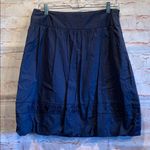American Eagle bubble hem skirt sz 4 side zip blue Photo 0