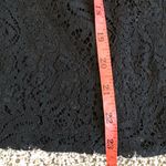 EXPRESS Black Lace halter style tank top keyhole back small NWT Photo 7