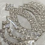Silver tone Rhinestone Tiara Photo 8
