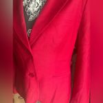Boston Design Studio Wool Red Blazer Size 10 Photo 3