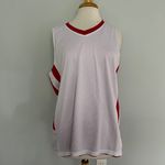 Reversible Red White Jersey Basketball Sporty Costume Size L Photo 3