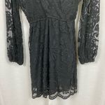 Jen's Pirate Booty Jen’s Pirate Booty Black Lace Ara Mini Dress Sz.S Photo 6