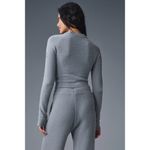 Alo Yoga Snuggle Up Sweater Long Sleeve Steel Grey XS Photo 2