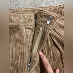 Ganni NWT Women’s  Corduroy Pants Brown Sand Tan Khaki Size 42 Photo 4