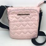 Betsey Johnson blush pink be mine crossbody purse Photo 2