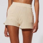 Solid & Striped  THE CHARLIE SHORT in OATMEAL M Photo 0