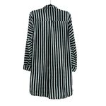 Maaji NWT Full Of Dreams Long Sleeve Striped Beach Shirt Dress Cover Up LARGE Photo 3