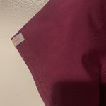 Scrub Star Women’s Size Small Wine Color Scrub Top NWOT Photo 2