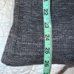 st. john's bay  petite medium heather charcoal long sleeve pullover ribbed shirt Photo 5