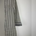 Tory Burch Corossol Black White Cotton V-Neck Mini Dress Coverup Sz 0 Photo 4