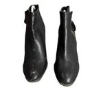 Charlotte Russe  Women's Black High Heel Round Toe Zip Closure Ankle Boots Size 9 Photo 3