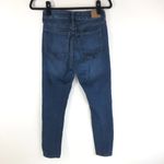 Aeropostale Womens Jeans High Rise Skinny Dark Wash Stretch 4 Short Photo 2