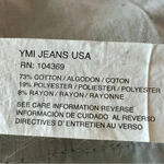 Ymi  Mom Fit High Rise Button Fly Distressed Frayed Light Denim Shorts 17… Photo 11