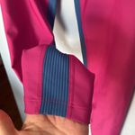 Peloton  Hot Pink Ribbed Blue Show Up Full Length Workout Legging Nwot Photo 6