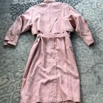 Vintage Elco Trench Coat Pink 13/14 Photo 6