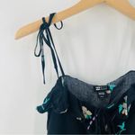 Billabong  Tank Small Going Out Woven Top Coastal Surf California Resort  NWT Photo 7