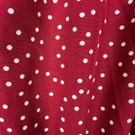 Bloom‎ Chic Midi Dress Milkmaid 18 20 Red Polka Dot Sweetheart Tiered Flutter Sl Size undefined Photo 13