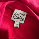 Como vintage Comp Vintage L’Amour Sweatshirt in Raspberry Red, Size L Photo 9