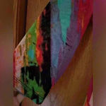 Peter Nygard Nygard Asymmetrical Multicolor Tunic Mesh 3/4 sleeve Tunic S Photo 2