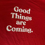 SUB_URBAN RIOT  Red Graphic Tee Photo 2