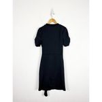 Rachel Parcell Black Draped Interlock Minidress Size Large NWT Cocktail Stretch Photo 11