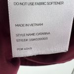 FIGS plus size 5X Catarina One Pocket Scrub Top burgundy classic fit uniform Photo 6