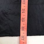 J.Jill Packable Trench Rain Coat Women L Black Smocked Grunge Boho Feminine Y2K Photo 7