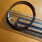 Sterling Silver Etched Floral 925  Bangle Photo 14