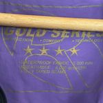 Vintage Rodeo Gold Series Womens Ski Snow Jacket Size Medium Uk 14/16 black/purp Purple Photo 2