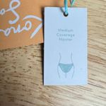 Kona Sol  Women's Colorblock Banded Hipster Bikini Bottom - Size Large - NWT Photo 1