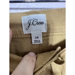 J.Crew  9" Billie Demi Boot Crop Jeans Women's Size 24 Mustard Cotton Blend Photo 6