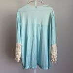 Vintage Soft Moment New York Blue Lace Nylon Nightgown Sleepwear XL Photo 6