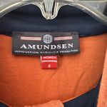 Amundsen 5MILA HALF ZIP WOMENS size Small Orange Photo 2