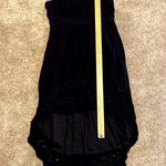 Xhilaration | Black adjustable spaghetti strapped highlow lacy dress Photo 10