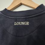 Lounge  Sunday Club Navy Quarter Zip Sweatshirt, L Photo 8