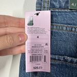 Wild Fable  Jeans Women Size 4 NWT Blue Wide Leg Medium Baggy Wide Distressed Photo 4