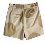 Lé AL.X Polka Dot Matching Set NWT Shorts Button Up High Waist Small 4 Tan Photo 13