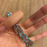 Vintage bracelet silver bracelets women bracelets Blue Photo 4