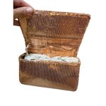 New J. Crew Rose Gold Sequin Party Clutch Crossbody Bag Chain Strap Small Photo 3