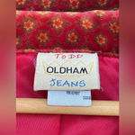 Todd Oldham Jeans 90s vintage velvet coat small Red Photo 1