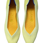 Rothy's The Point Yellow Shoes Flats Women's 9, PREOWED Used.🍋 Photo 0