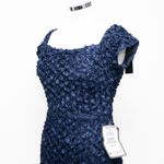 XScape - 3D Petal Off-The-Shoulder Lace Fit & Flare Dress Photo 9