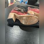 Freebird by Steven Womens Bond Western Leather Sandal in Red Multi sz 8 Photo 1