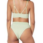 l*space NWT Court Bitsy Bikini Bottom Light Olive Pointelle Photo 1